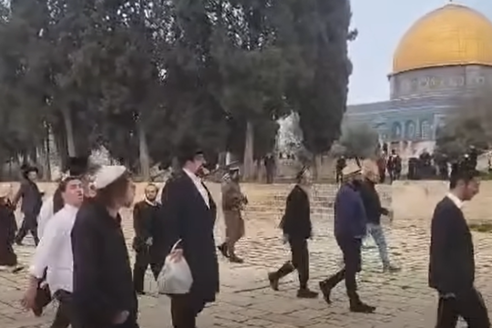 مستوطنون يقتحمون المسجد الأقصى بتمديد غير مسبوق لساعات الاقتحام