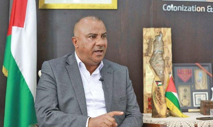 رئيس هيئة مقاومة الجدار والاستيطان يحذر من تحويل الأرض والملكية إلى أدوات سيطرة استيطانية شاملة