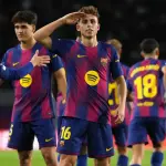 هاتريك فيرمين لوبيز يقود برشلونة لانتصار عريض 6-1 على ضيفه أولمبياكوس في دوري الأبطال