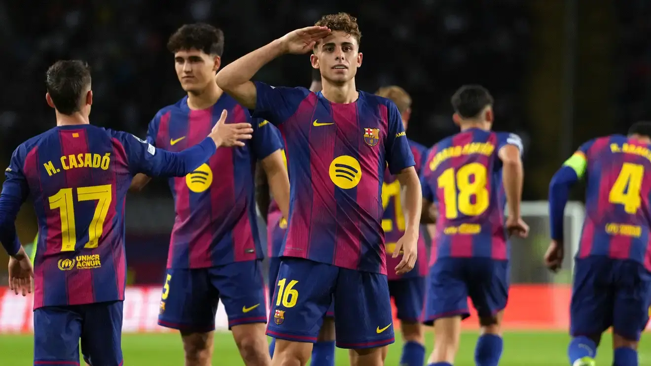 برشلونة يكتسح أولمبياكوس بسداسية ويواصل تألقه في دوري الأبطال