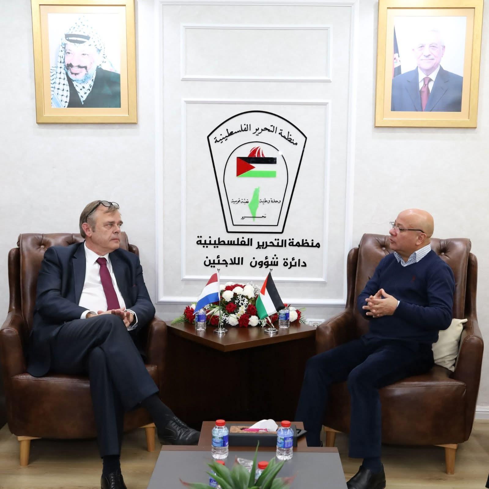 لقاء يؤكد أهمية استمرار الدعم الدولي لضمان حماية حقوق اللاجئين الفلسطينيين وتحسين ظروفهم المعيشية