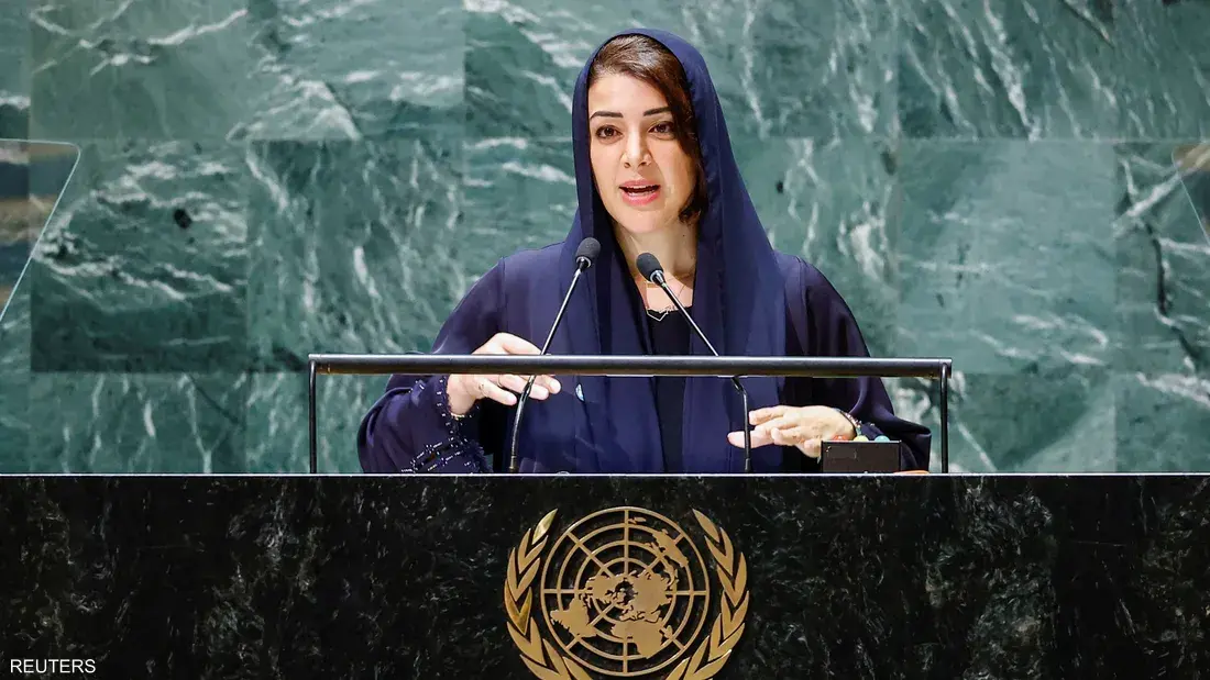 ريم الهاشمي: 50% من المساعدات الإنسانية إلى القطاع تأتي من الإمارات ومجلس السلام إطار عملي لحل النزاعات