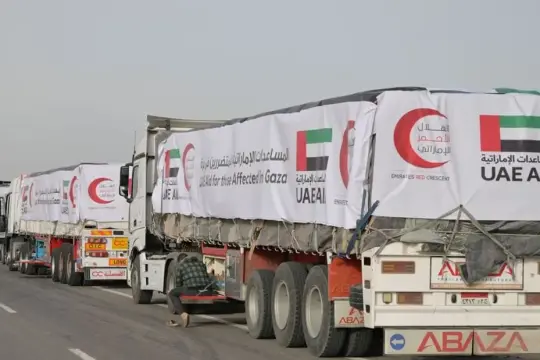 الإمارات تتصدر قائمة كبار المانحين للقطاع الإنساني في غزة والضفة الغربية لعام 2025