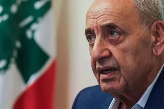رئيس البرلمان اللبناني نبيه بري: حزب الله لم يطلق رصاصة على إسرائيل منذ 11 شهراً