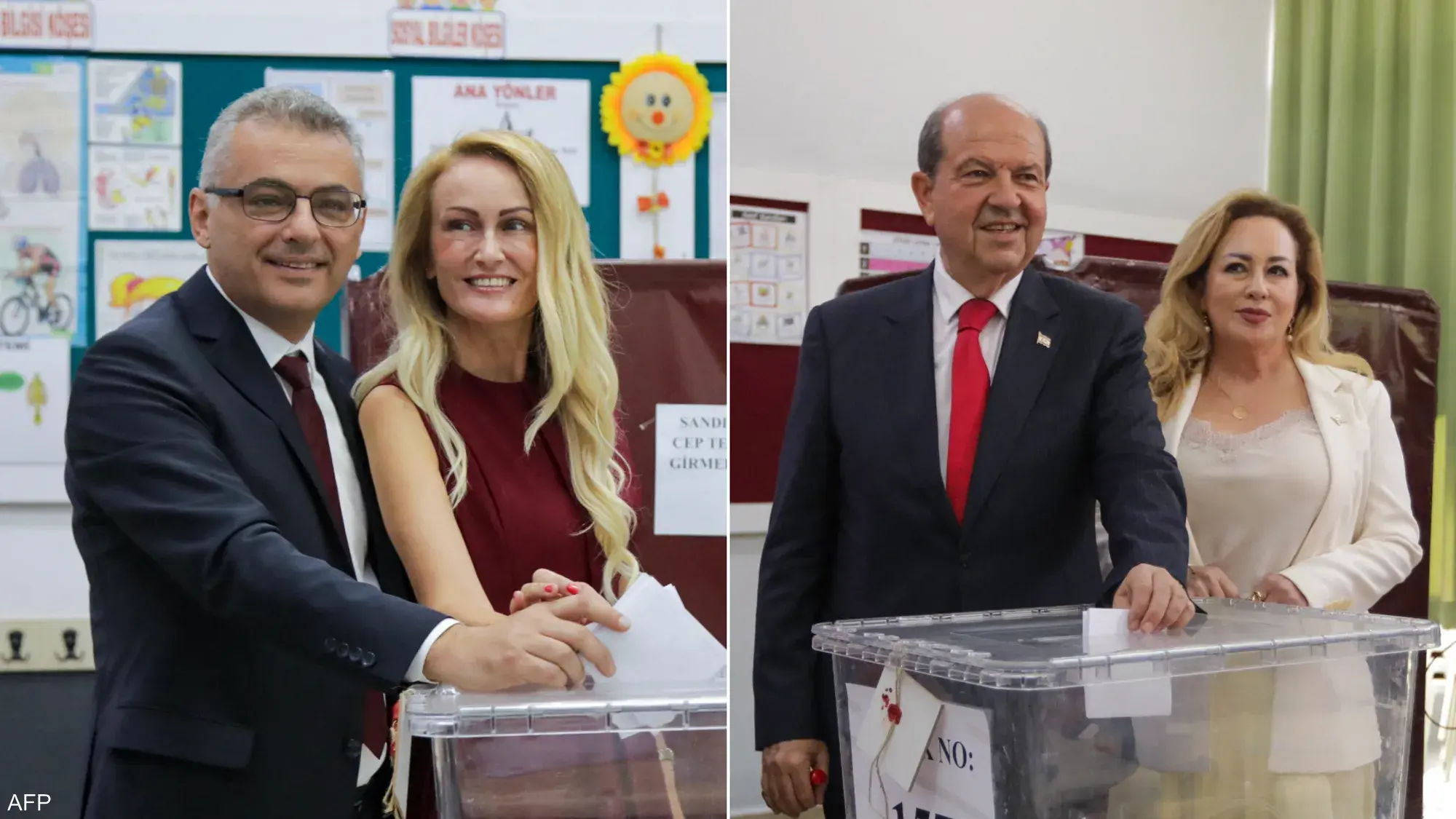فوز كبير لزعيم الحزب الجمهوري التركي الديمقراطي بنسبة 62.7% مقابل 35.8% لتتار المدعوم من أردوغان وسط آمال بإحياء محادثات توحيد الجزيرة.