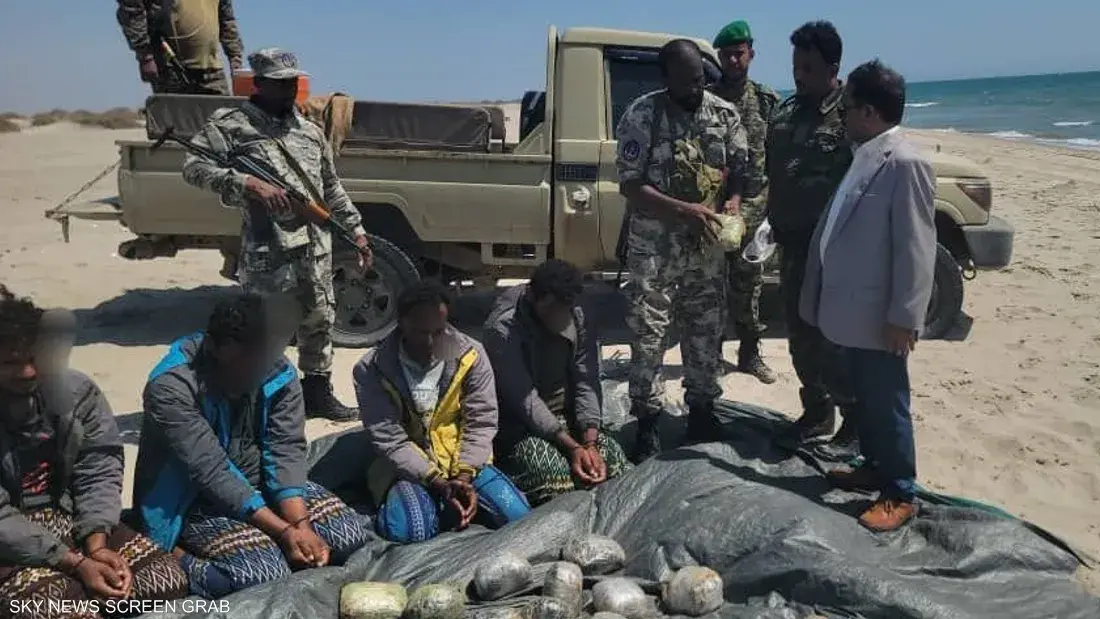 السلطات تقول إن الشحنة مرتبطة بشبكات تهريب يديرها الحرس الثوري الإيراني وتحتوي على مواد تدخل في صناعة الصواريخ والطائرات المسيرة