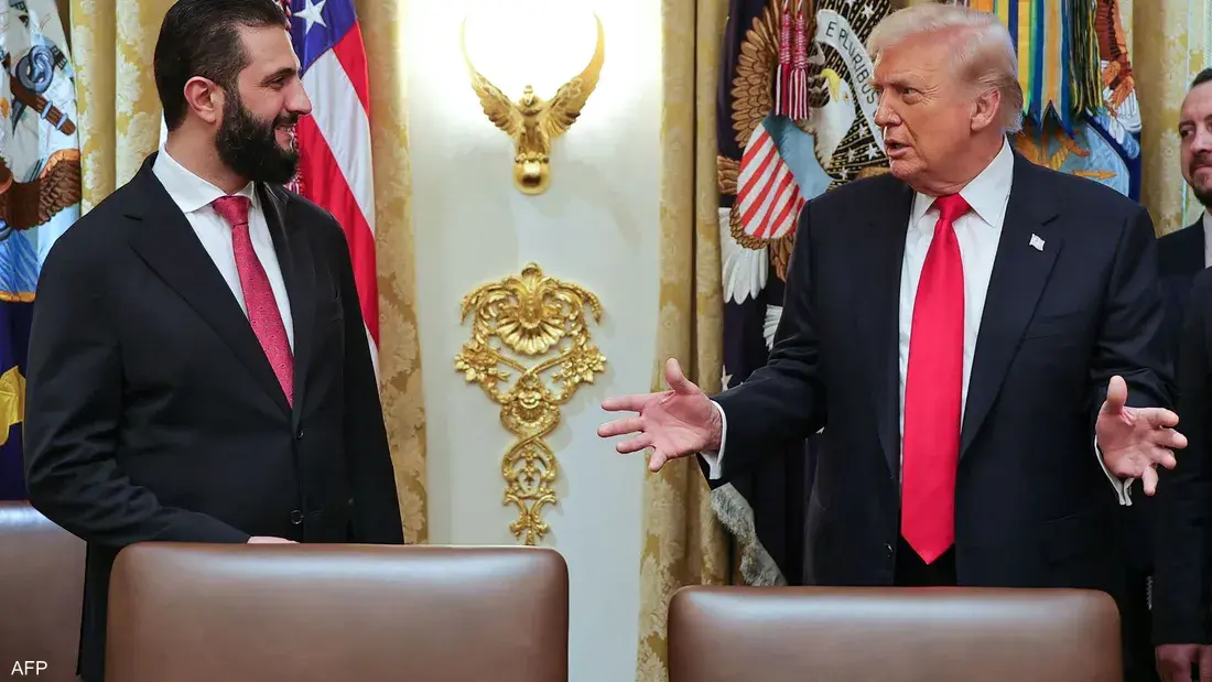 ترامب يلتقي الرئيس السوري أحمد الشرع في البيت الأبيض لتعزيز العلاقات الثنائية