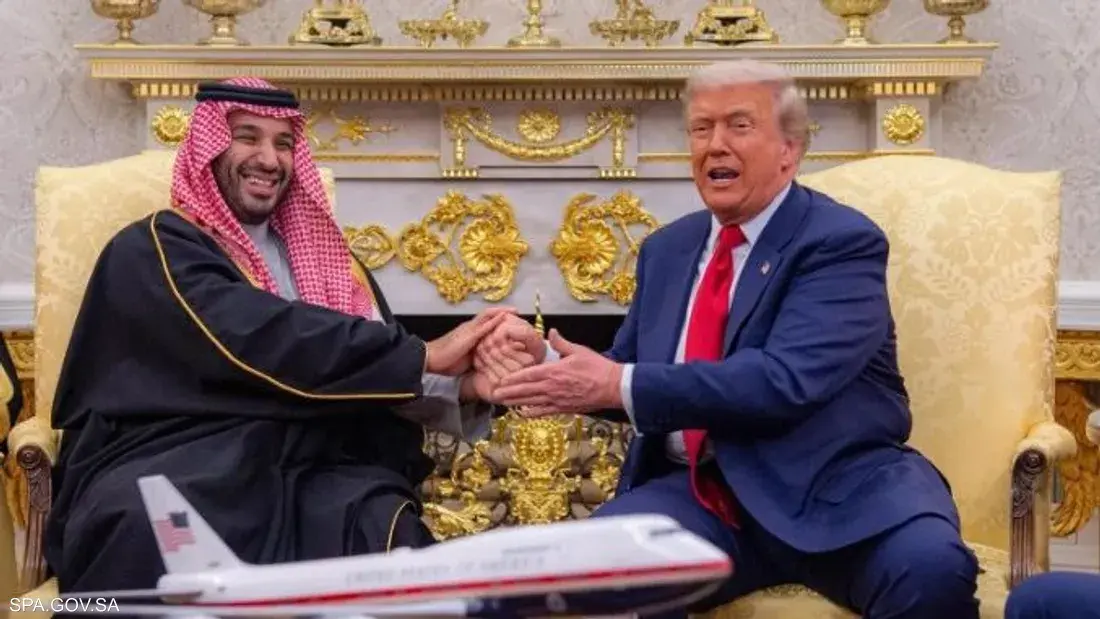 ترامب وبن سلمان يوقعان مذكرة تعاون في الذكاء الاصطناعي والطاقة النووية وصفقة بيع مقاتلات إف-35 و300 دبابة