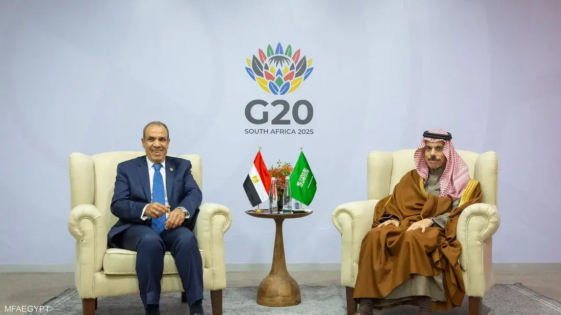 الأمير فيصل بن فرحان وبدر عبد العاطي يؤكدان على تنفيذ اتفاقات غزة ووقف إطلاق النار في السودان ودعم لبنان