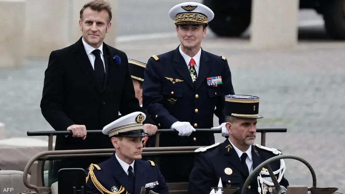 ماندون يشدد على ضرورة استعادة فرنسا قوتها المعنوية لمواجهة التهديدات الجيوسياسية وروسيا