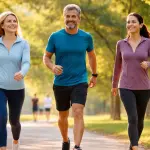 المشي اليومي: أسلوب بسيط وفعال لحرق الدهون وتحسين الصحة العامة