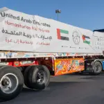 الإمارات تواصل إرسال قوافل المساعدات إلى غزة ضمن «الفارس الشهم 3»