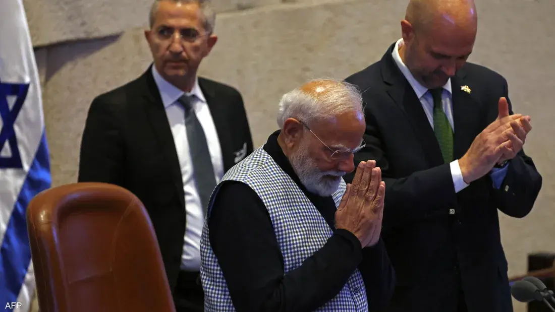 رئيس الوزراء الهندي يؤكد في القدس رفض استهداف المدنيين ويبحث مع نتنياهو تعزيز التعاون الدفاعي والتجاري