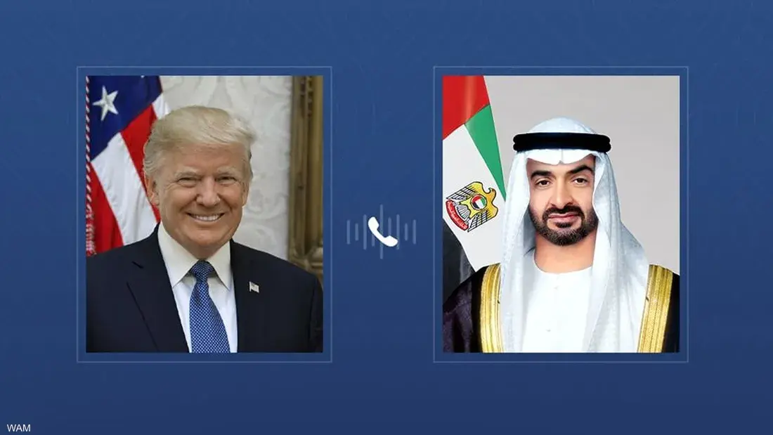 اتصال هاتفي يؤكد التنسيق الإماراتي–الأميركي في مواجهة تداعيات الاعتداءات على المنطقة
