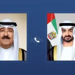 محمد بن زايد وأمير الكويت يبحثان التصعيد الإيراني ويؤكدان ضرورة الحلول الدبلوماسية