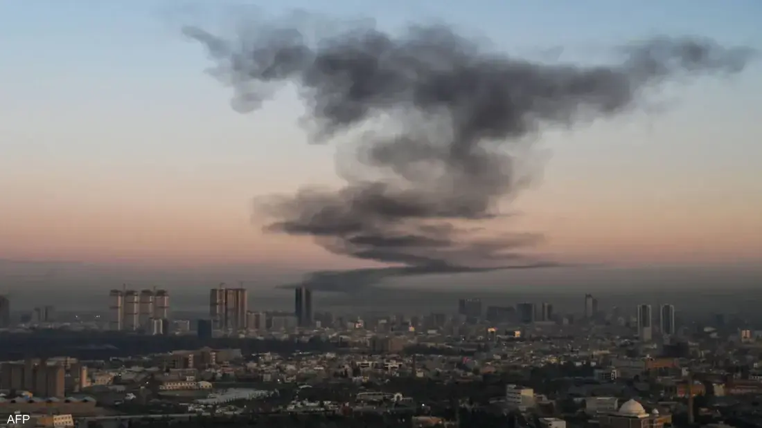 انفجارات قرب مطار أربيل الدولي في كردستان العراق تستهدف مواقع قوات التحالف