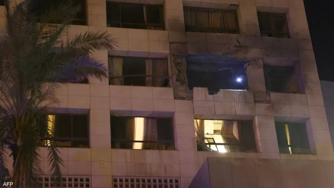 غارة إسرائيلية تستهدف قادة في فيلق القدس داخل فندق ببيروت