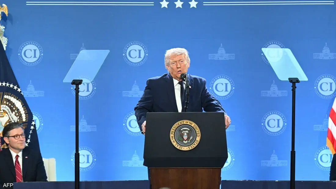 الرئيس الأميركي يعلن تدمير القدرات العسكرية الإيرانية ويعرب عن خيبة أمله في اختيار مجتبى خامنئي