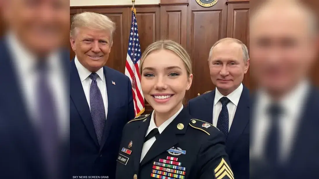 حساب افتراضي يربط صور فوستر بالرئيس ترامب ومقاتلات إف-22 ويجذب أكثر من مليون متابع