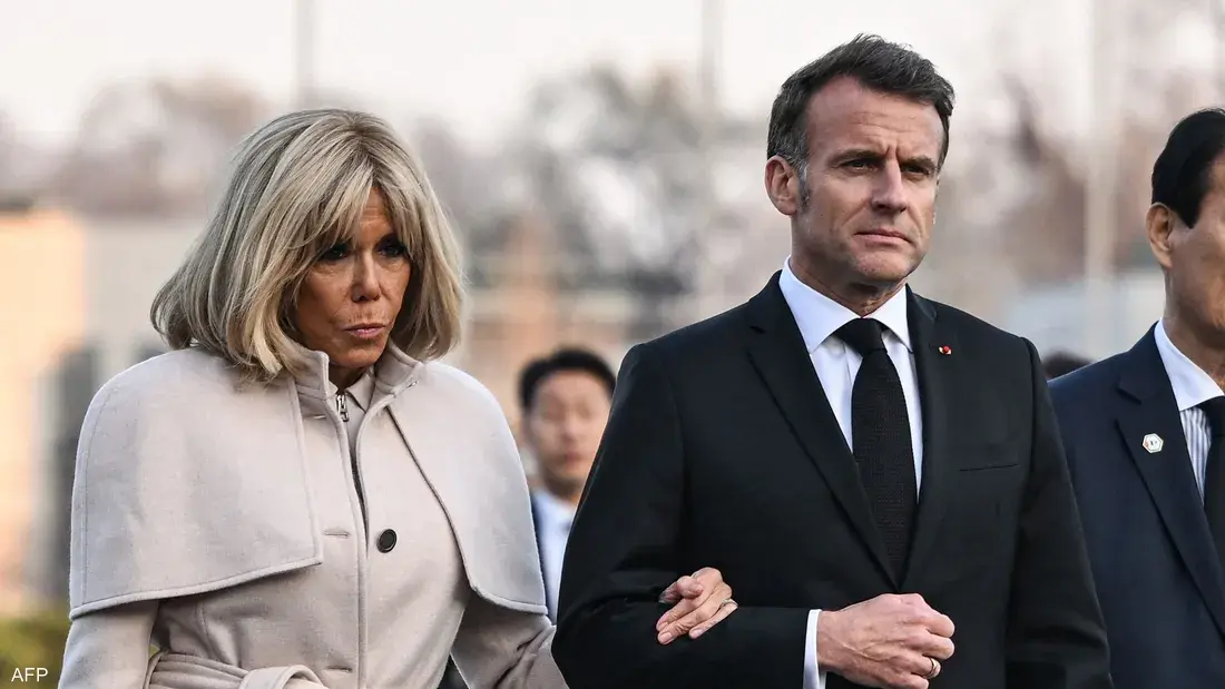 الرئيس الفرنسي يرفض الرد على ادعاءات ترامب خلال زيارة دولة إلى سول