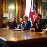 بريطانيا تتهم إيران بابتزاز الاقتصاد العالمي عبر مضيق هرمز