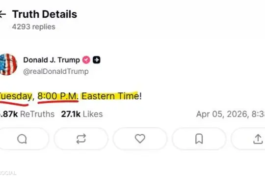 ترامب يحدد موعد "ضربات الجحيم" على إيران ويهدد البنية التحتية