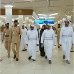 وفد الهيئة الوطنية لحقوق الإنسان يرصد آثار الاعتداءات الإيرانية على المواقع الحيوية والسكنية