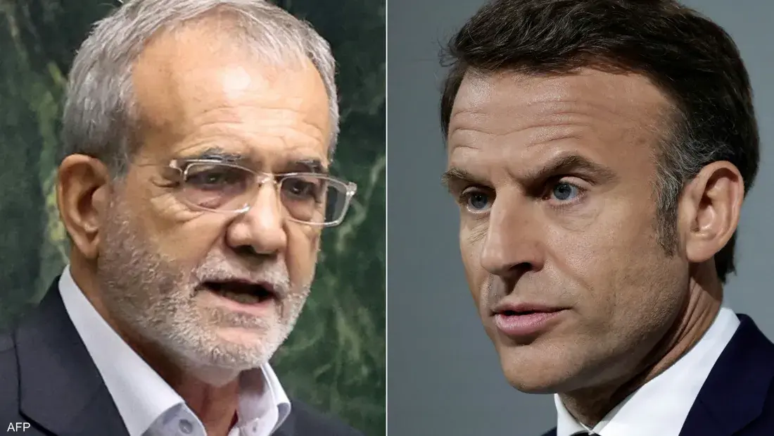 الرئيس الفرنسي يشدد على ضرورة ضمان أمن المنطقة وحرية الملاحة في مضيق هرمز