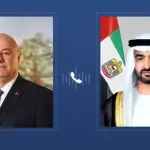 محمد بن زايد وجوزاف عون يبحثان التطورات الإقليمية والعلاقات الثنائية في اتصال هاتفي