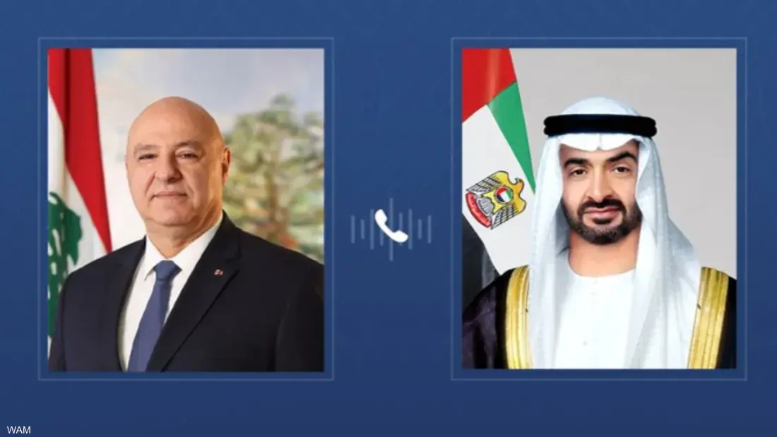 لبنان يؤكد تضامنه مع الإمارات ويدين الاعتداءات على أراضيها ويشيد بدعم أبوظبي لسيادة بيروت