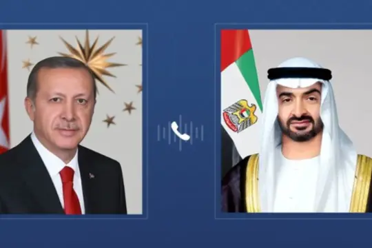 محمد بن زايد وأردوغان يبحثان تعزيز التعاون الاقتصادي والتنموي بين الإمارات وتركيا