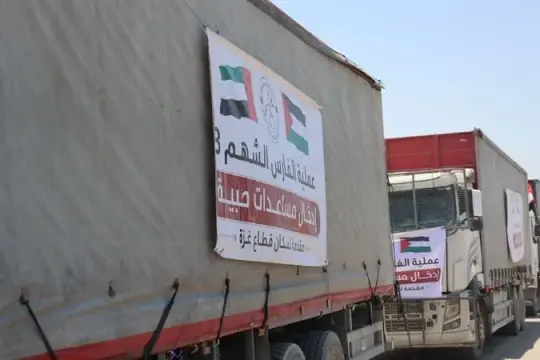 "الفارس الشهم 3" تزوّد منظمة الصحة العالمية بقافلة أدوية ومستلزمات طبية لدعم مستشفيات غزة