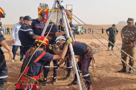 الحماية المدنية الجزائرية تعلن وفاة الطفل أيوب وانتشاله جثة هامدة من البئر الارتوازية بولاية البيّض