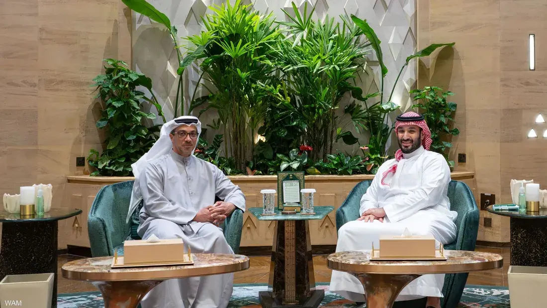 لقاء في الرياض بحضور وزير الدفاع السعودي.. ونائب رئيس الإمارات يغادر المملكة عقب زيارة أخوية