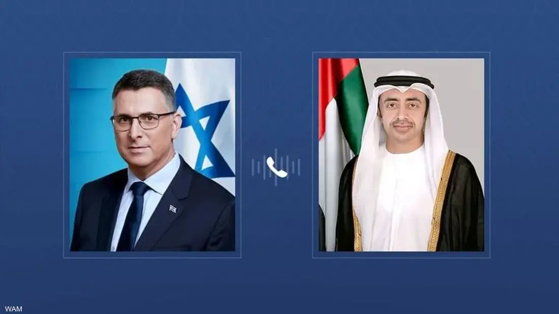 عبدالله بن زايد يبحث مع ساعر العلاقات الثنائية وسلامة ركاب «فلاي دبي»
