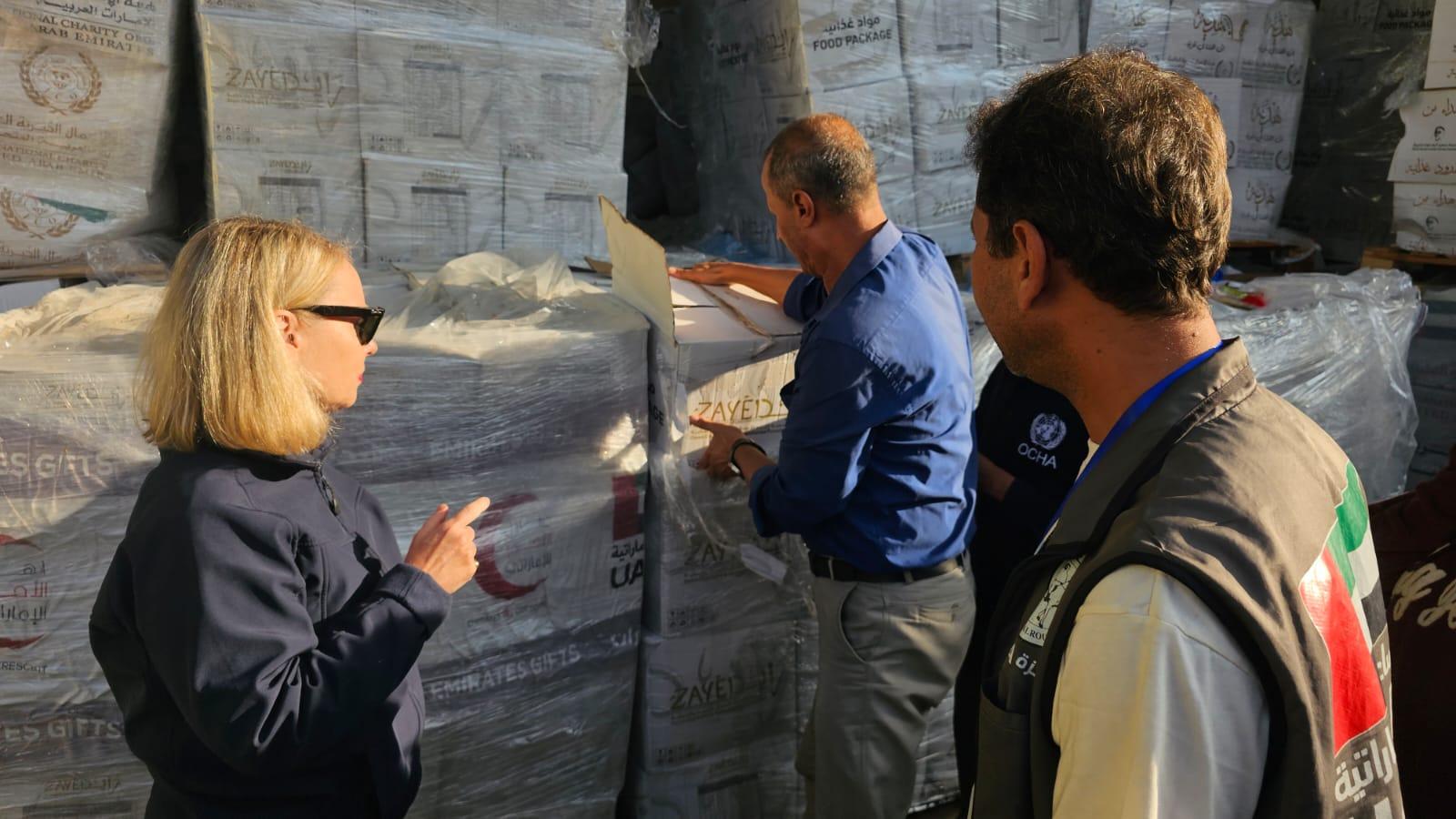 الأمم المتحدة تثمن الدور الإنساني للإمارات في دعم أهالي غزة وتخفيف معاناتهم
