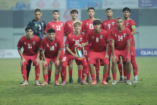 فدائي الناشئين ينتزع تعادلًا ثمينًا أمام الهند في افتتاح تصفيات كأس آسيا تحت 17 عامًا