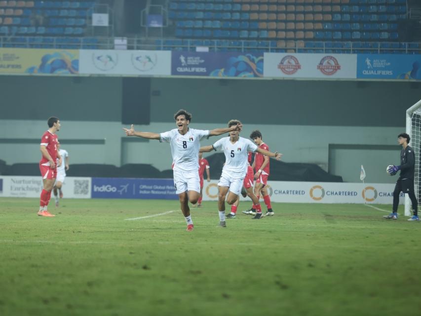 تعادل منتخب الناشئين مع لبنان في تصفيات كأس آسيا تحت 17 عامًا