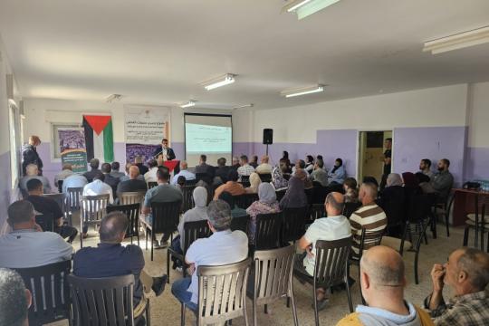 إطلاق مشروع لتحسين أوضاع مخيم العروب بتوجيهات من الرئيس عباس