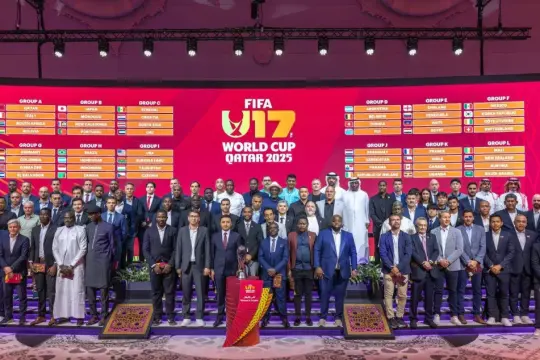 قرعة كأس العالم تحت 17 عامًا قطر 2026 تسفر عن مجموعات قوية ومواجهات عربية مرتقبة