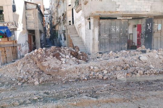 الاحتلال يواصل هدم المنازل في مخيم نور شمس شرق طولكرم