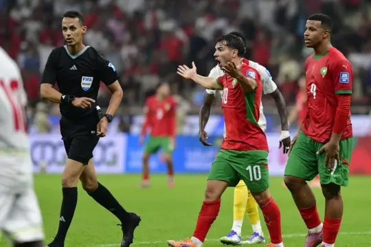 المغرب يحقق العلامة الكاملة ويتخطى الكونغو بهدف النصيري في ختام التصفيات