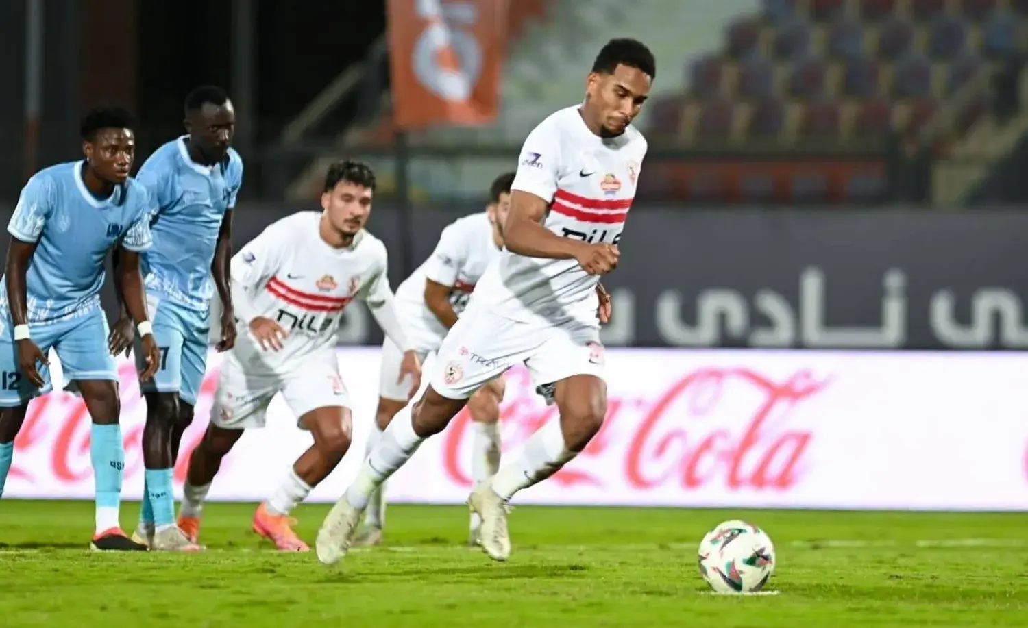سيف الدين الجزيري يسجل هدف الفوز والزعيم يكتسح مجموع المباراتين 7-0