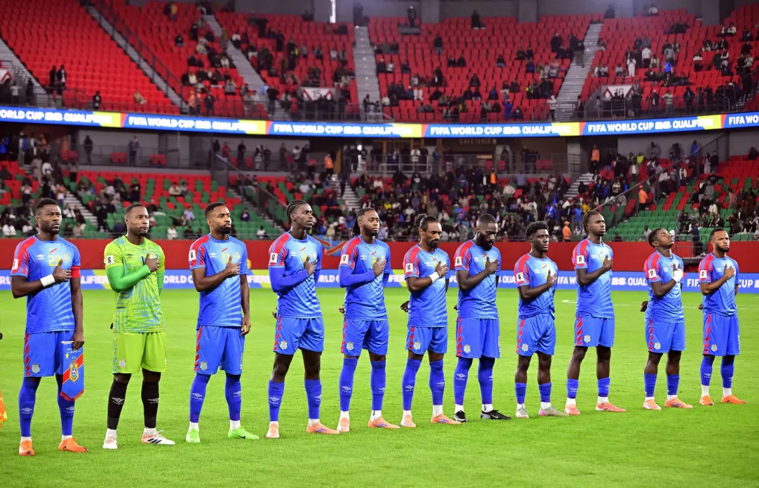 التعادل 1-1 في الوقت الأصلي والأشواط الإضافية انتهى دون أهداف قبل أن يحسم الكونغو التأهل من علامة الجزاء