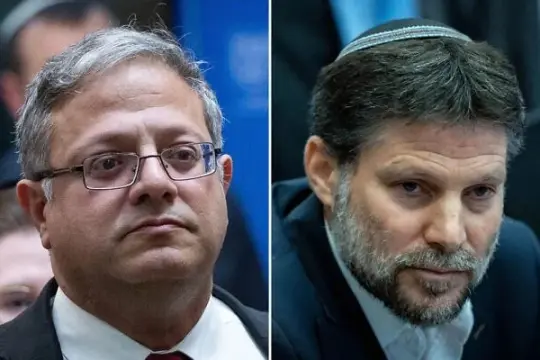 بن غفير وسموتريتش يهاجمان اتفاق واشنطن وطهران ويدعوان لتصعيد عسكري في لبنان