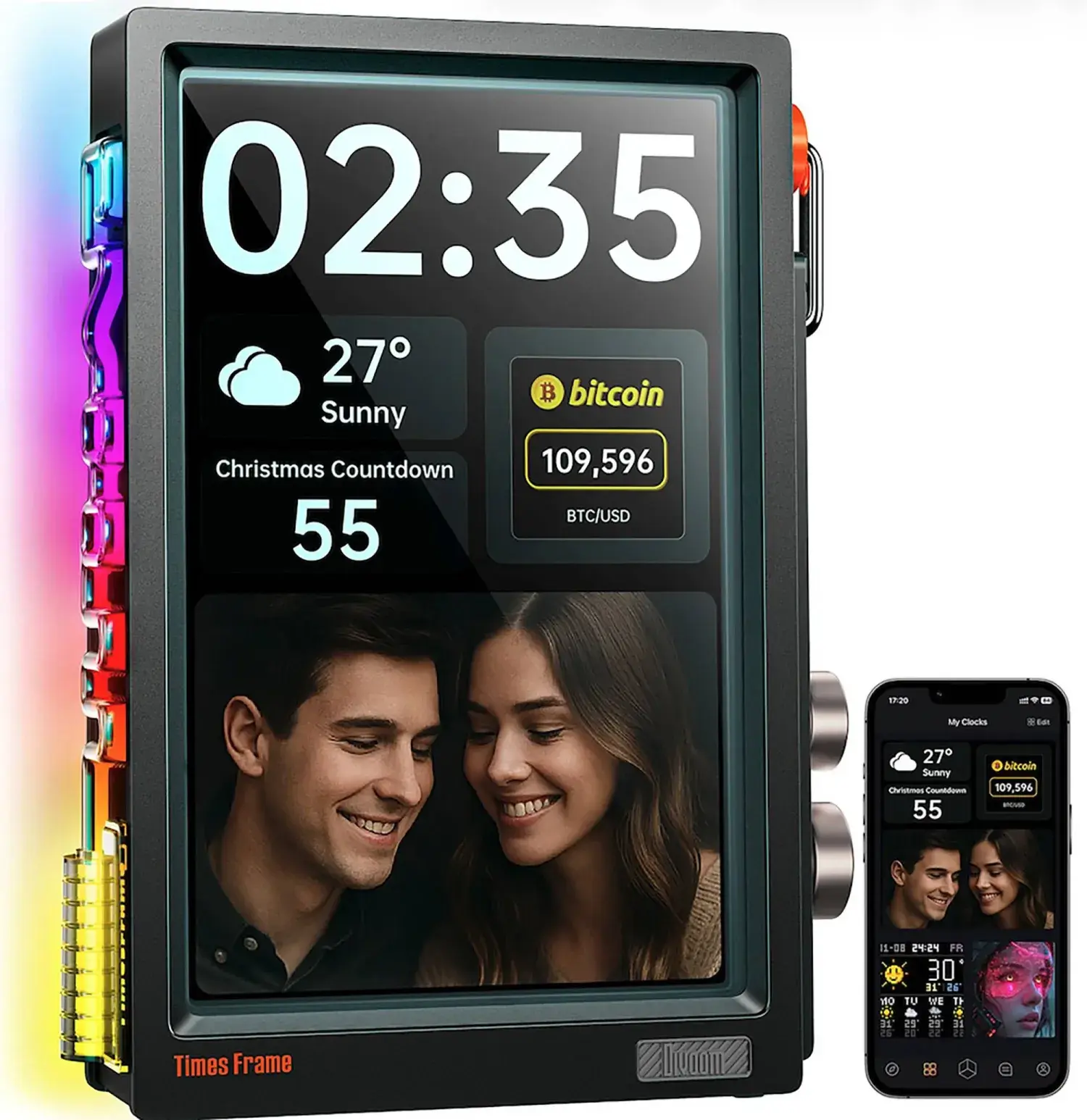 شاشة IPS 10.1 بوصة، تخزين واسع، ومكتبة ضخمة من الصور والفيديو والفن الرقمي