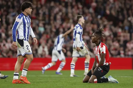 ريال سوسييداد يهزم أتلتيك بلباو ويقترب من نهائي كأس إسبانيا