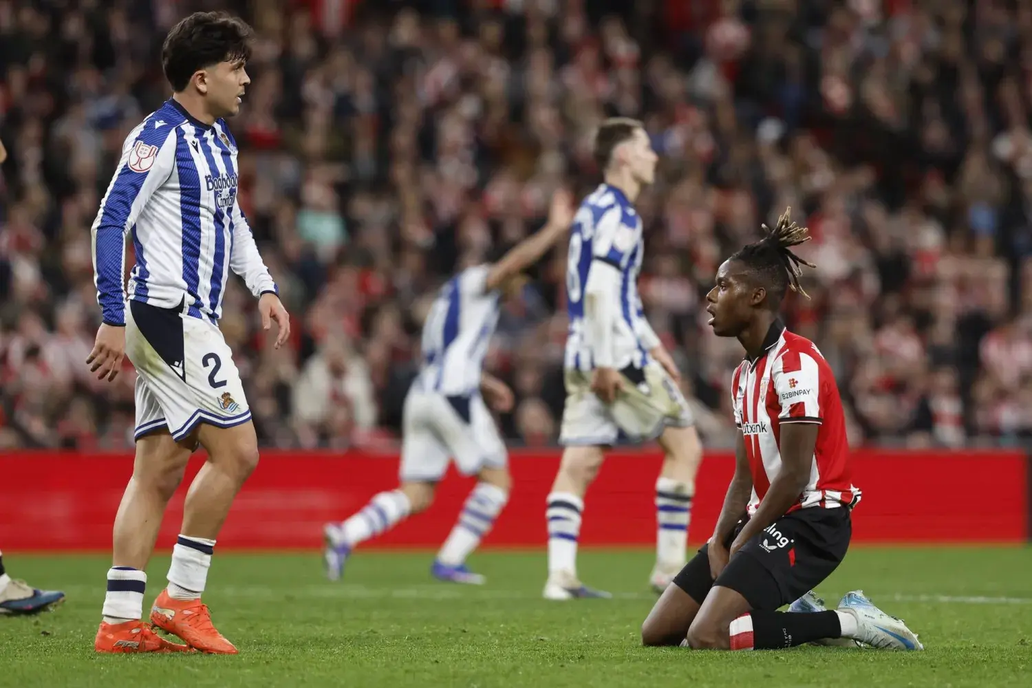 توريينتيس يمنح الفريق الباسكي أفضلية ثمينة قبل موقعة الإياب في سان سيباستيان