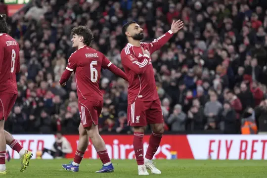 محمد صلاح يتألق بهدف وصناعة ويقود ليفربول لثمن نهائي كأس الاتحاد