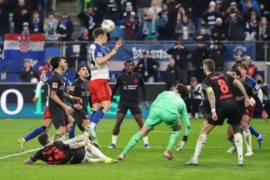 ليفركوزن يعود بانتصار ثمين من ملعب هامبورغ في البوندسليغا